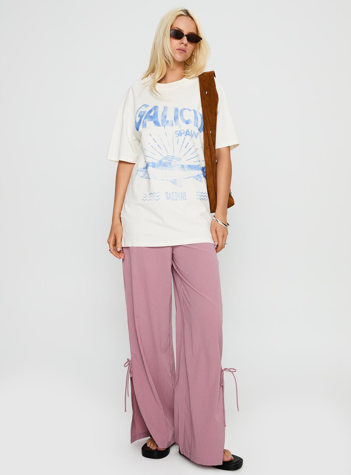 Galicia Spain Graphic Tee White / Blue