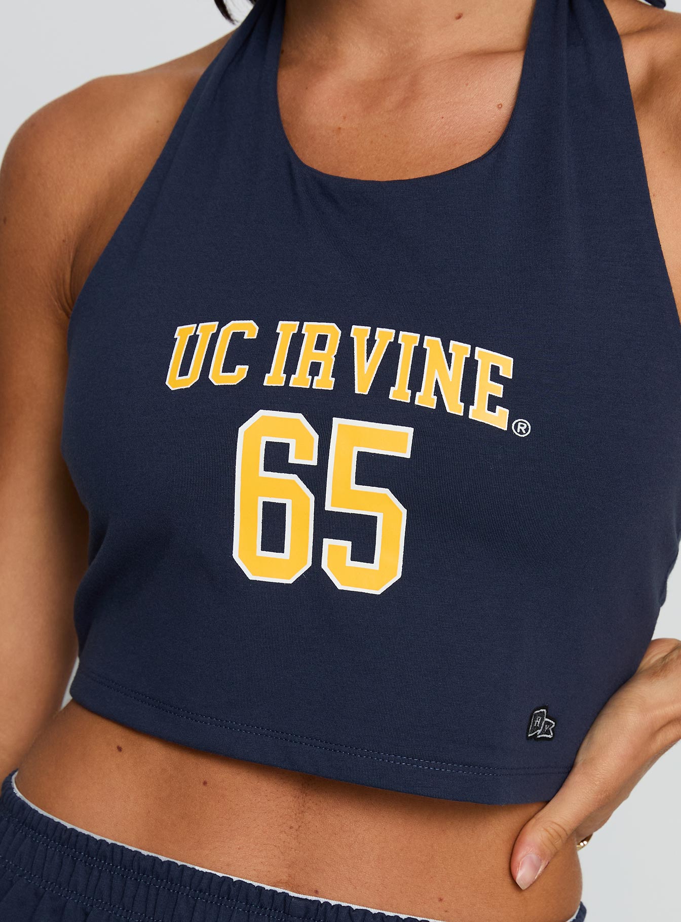 UC Irvine Tailgate Halter Top Blue