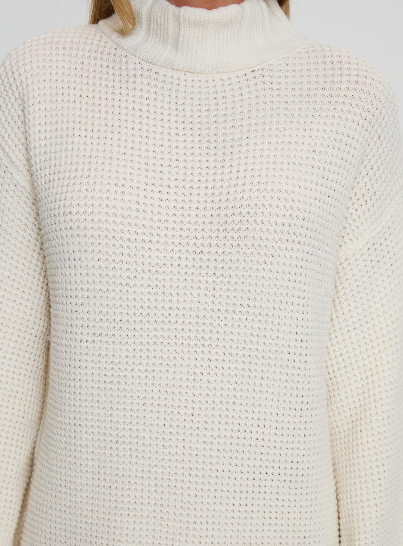Tarin Knit Mini Dress Cream
