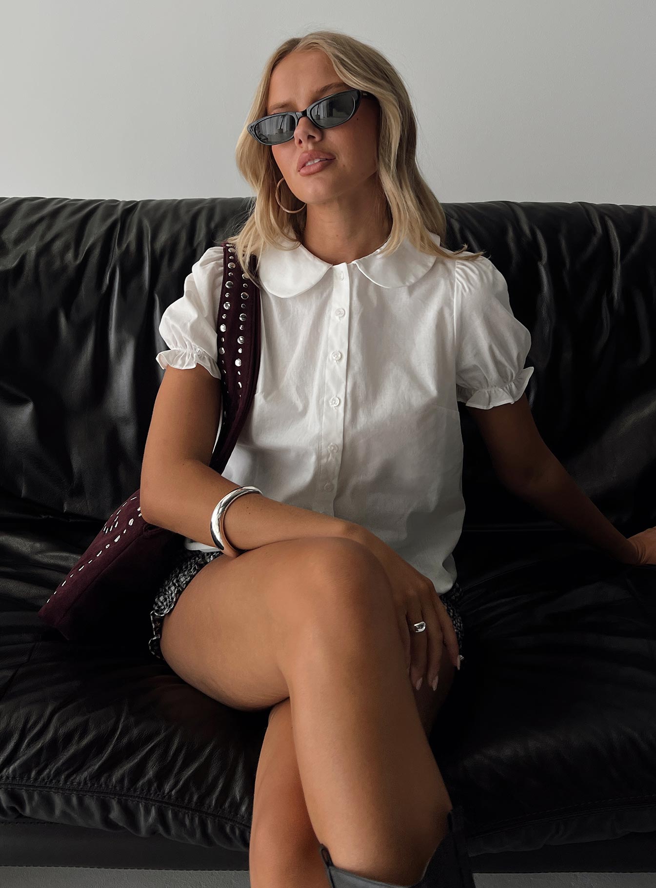 Neverland Blouse Top White