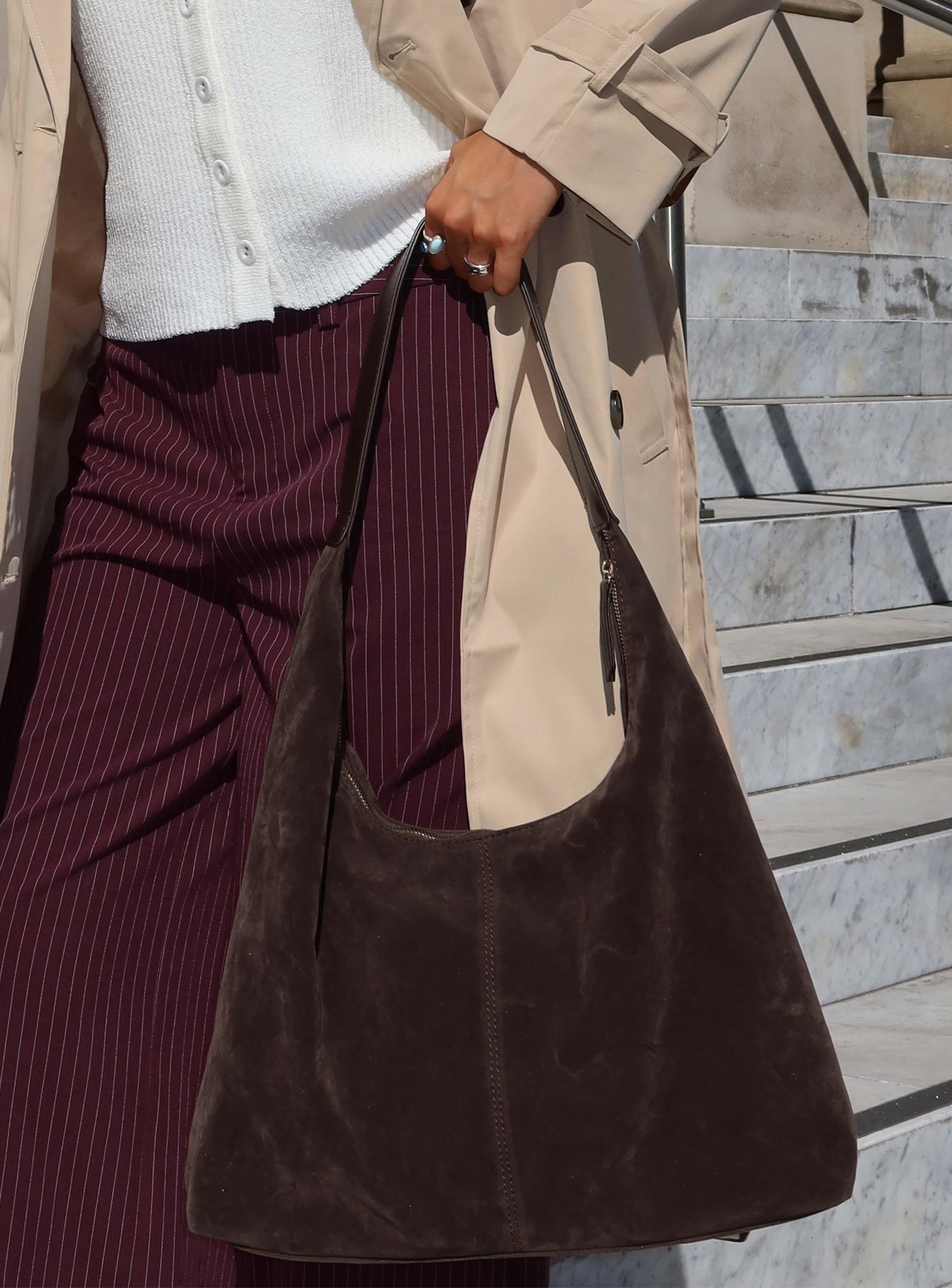 Better On Saturn Shoulder Bag Brown