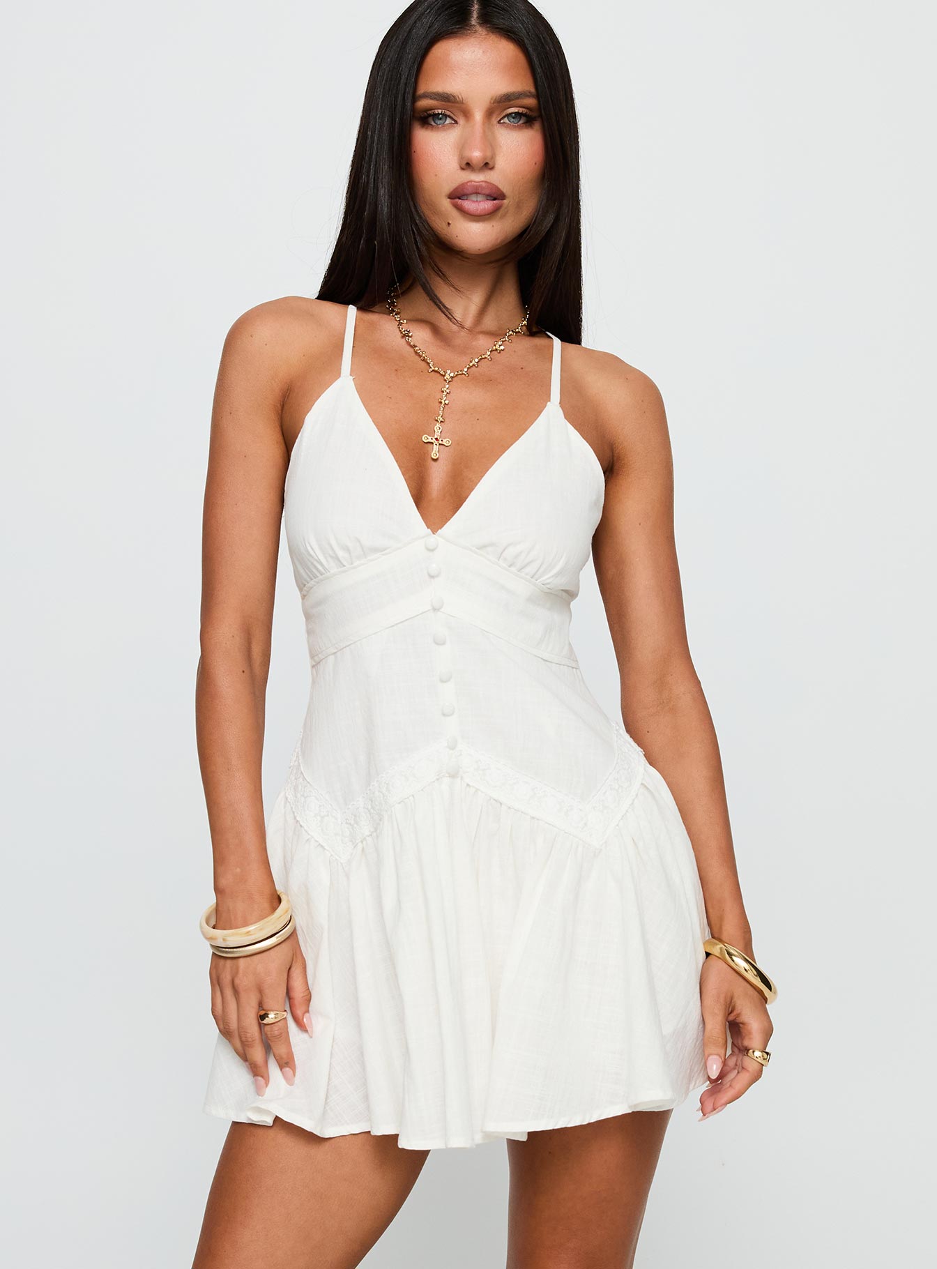 Aeriana Romper Cream