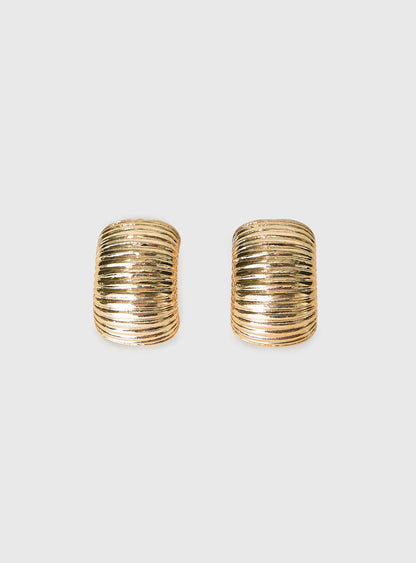 Georgette Earrings Gold