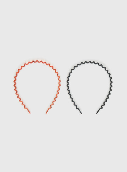Party Favour Zig Zag Headband Pack Multi