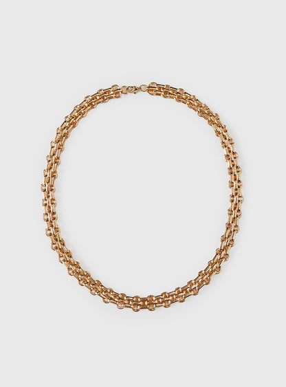 Archway Necklace Gold