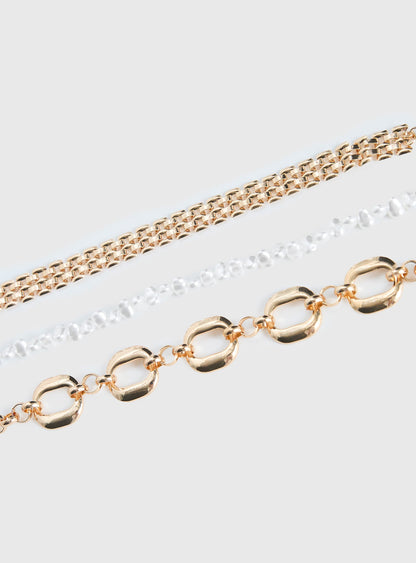 Axton Bracelet Pack Gold