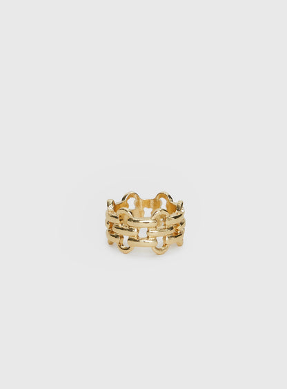 Change Locations Ring Gold