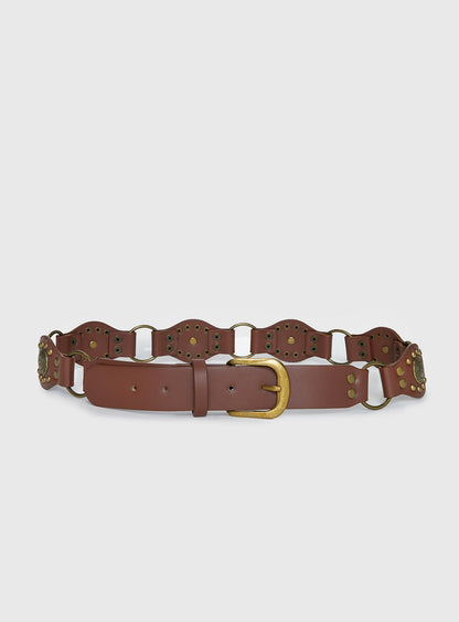 Perfect Cadence Belt Brown / Gold