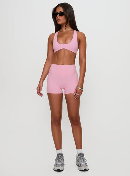 Touchdown Active Contour Short Pink