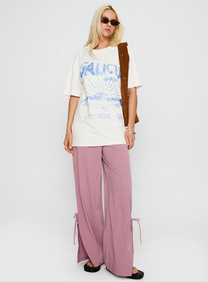 Galicia Spain Graphic Tee White / Blue