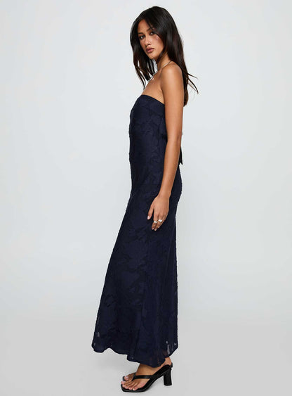 Haley Maxi Dress Navy