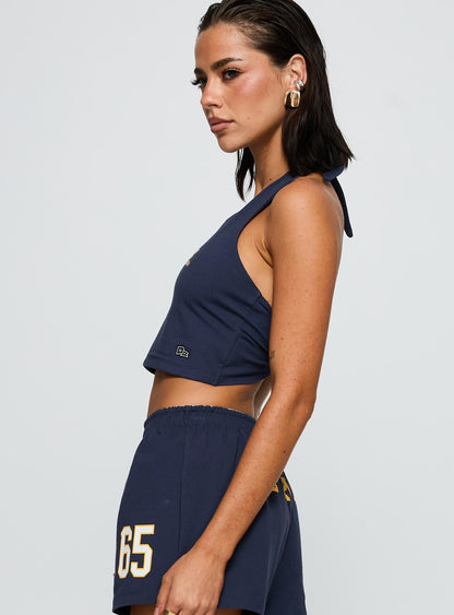 UC Irvine Tailgate Halter Top Blue
