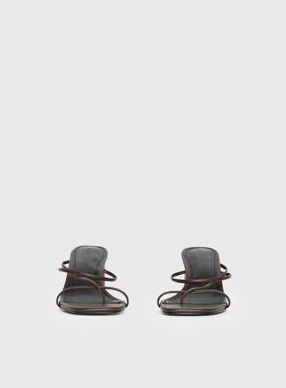 The Becka Heels Chocolate