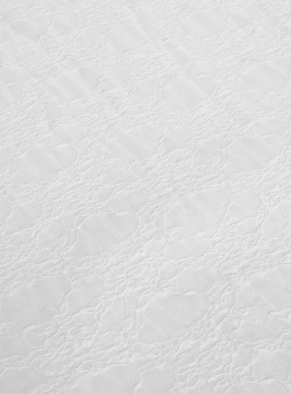 Nellie Hair Scarf White Lace