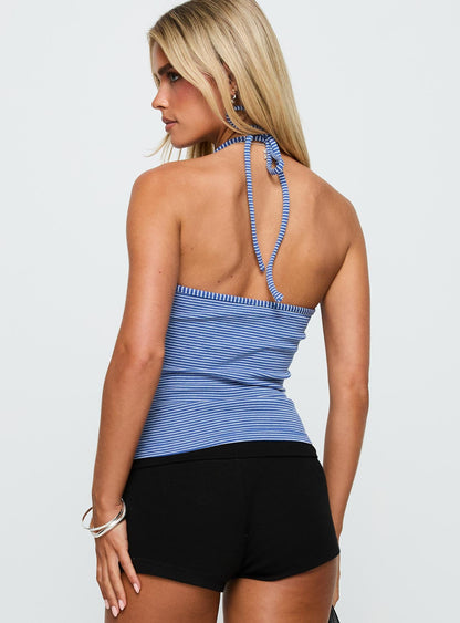 Ezekiel Top Blue Stripe