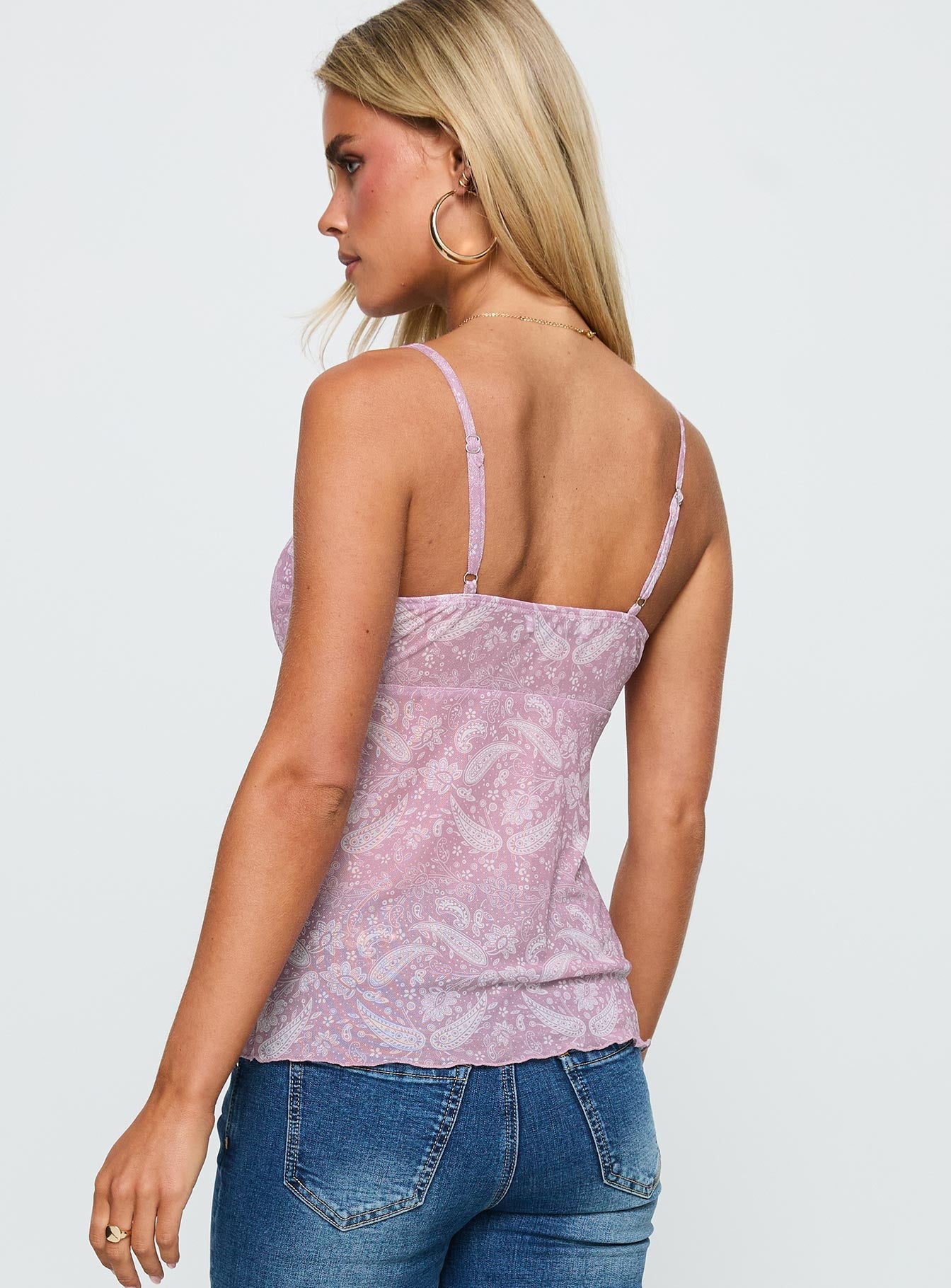 Sacrifices Tie Detail Top Multi Floral