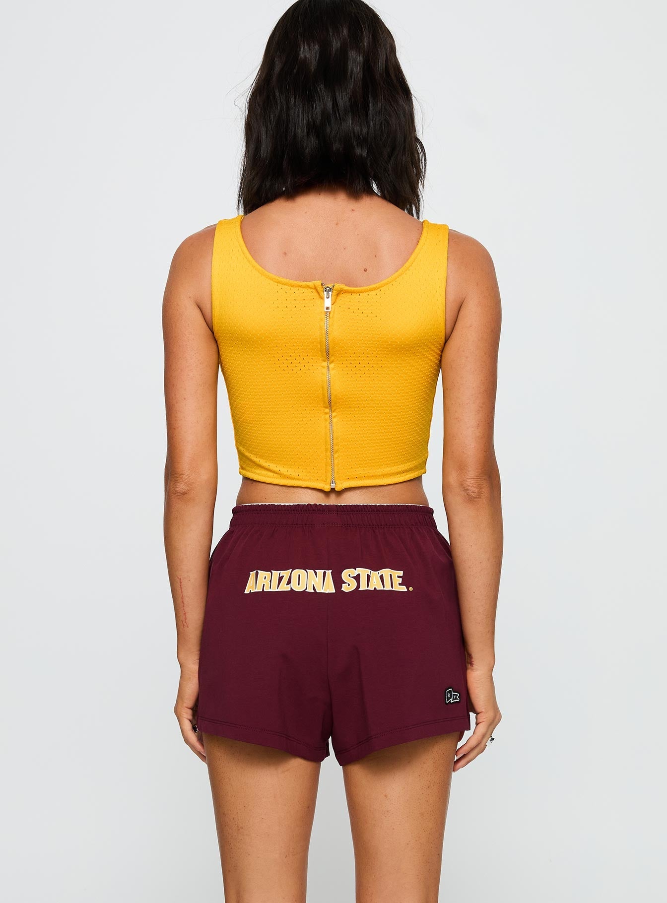 ASU Jersey Corset Top Gold