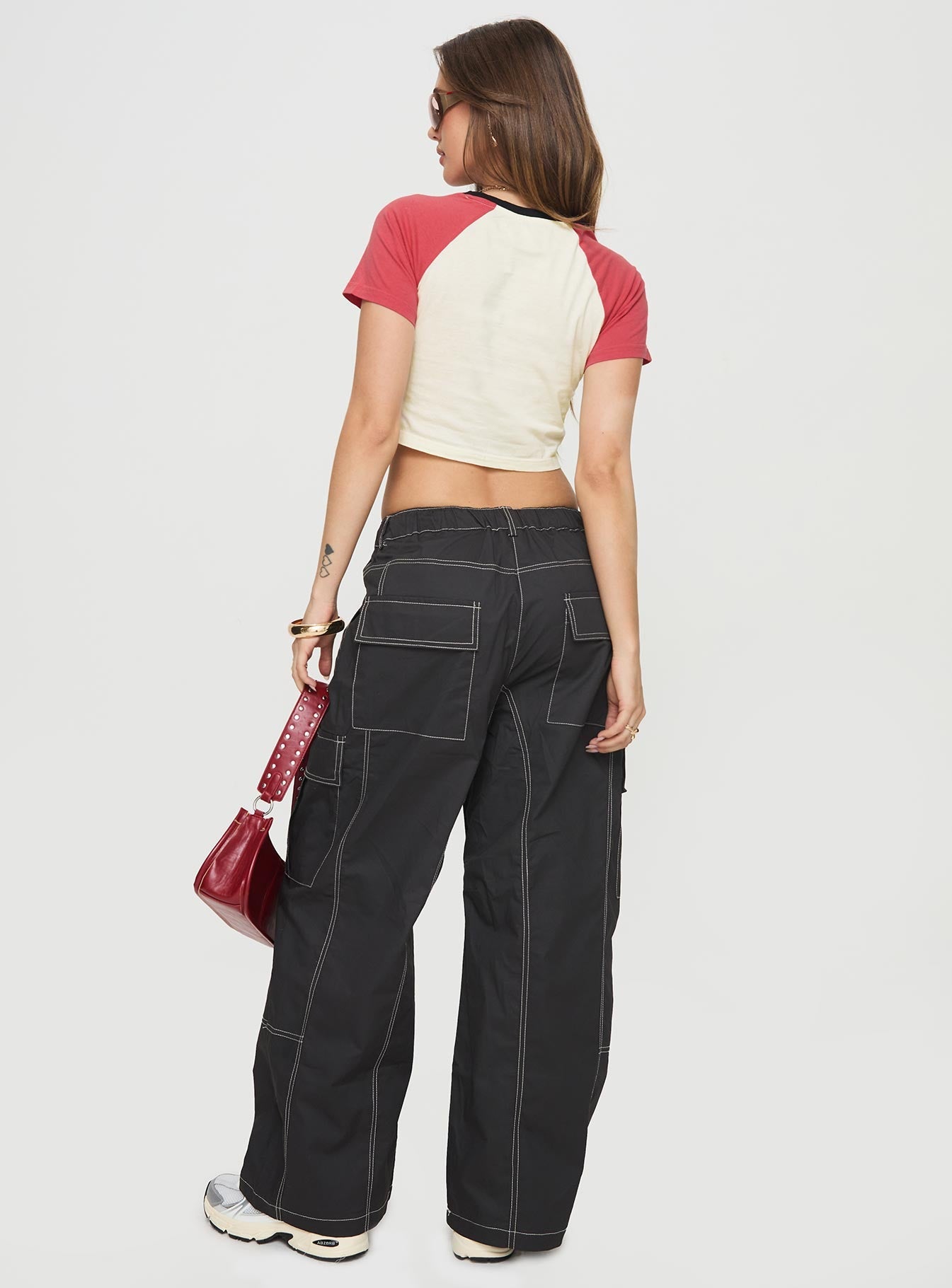Soria Cargo Pants Black