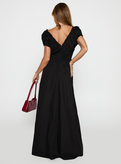 Breeanna Maxi Dress Black