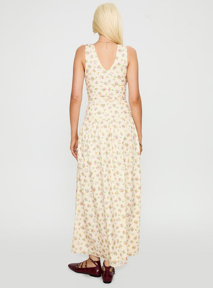 Esthie Maxi Dress Multi Floral