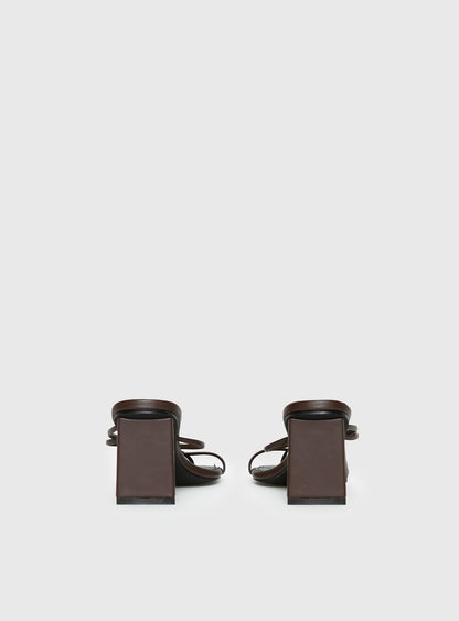 The Becka Heels Chocolate