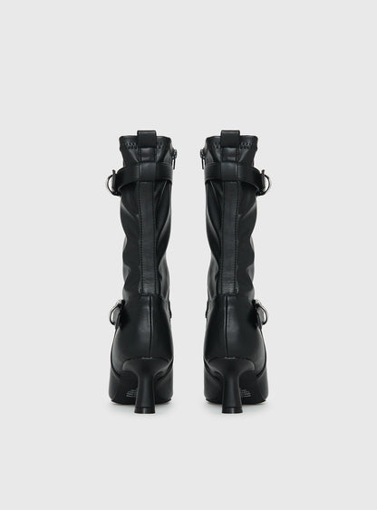 Therapy Kimme Sock Boots Black