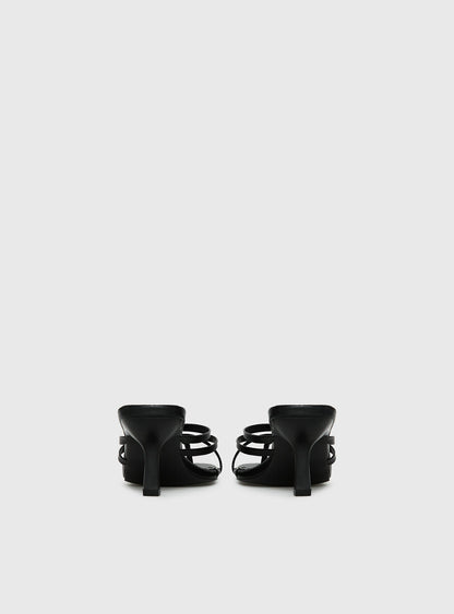 Goalie Heels Black