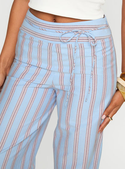 Rush Hours Pants Blue Multi