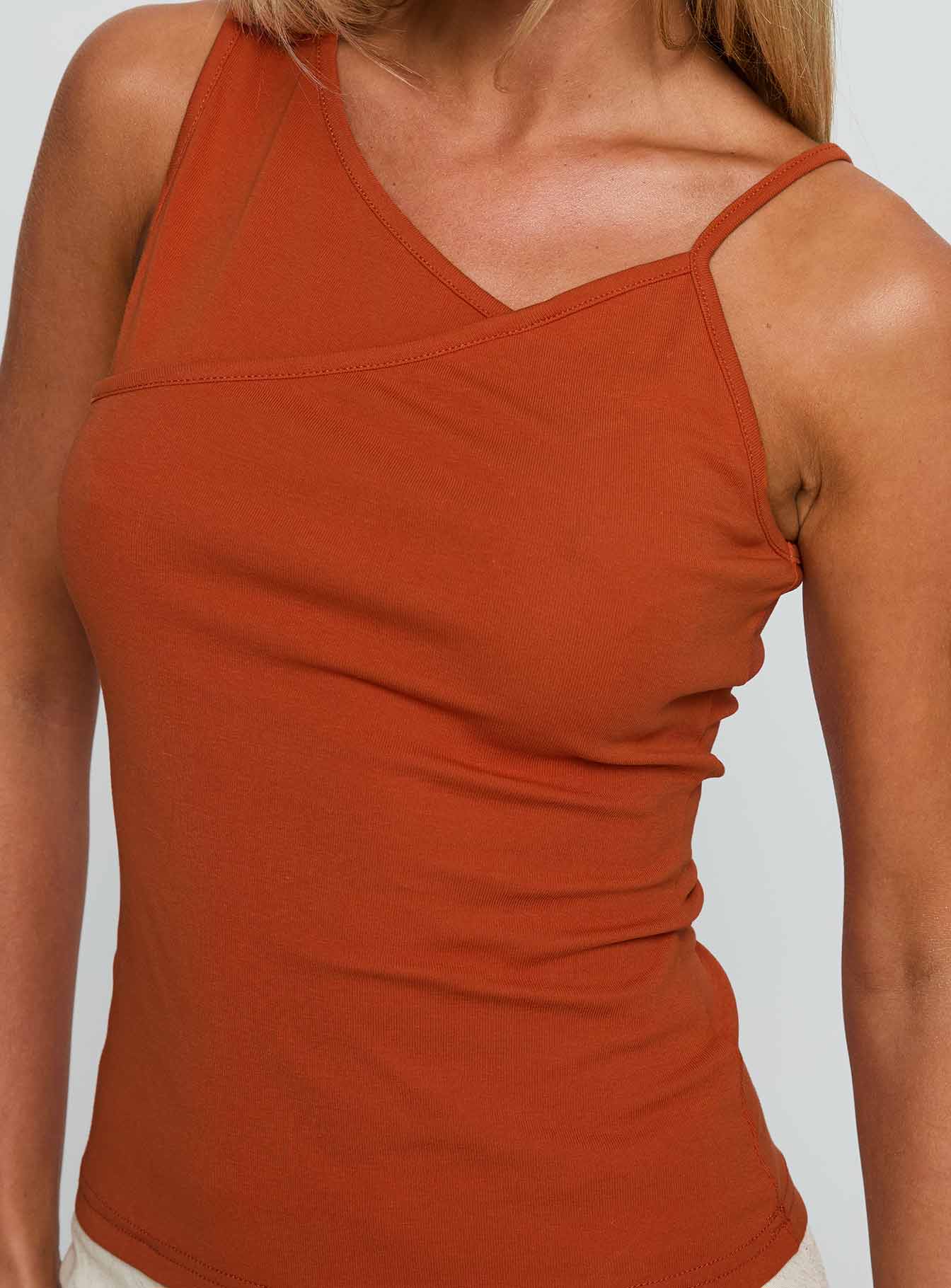 Amarante Sleeveless Top Orange