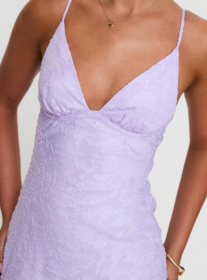 Cyrene Maxi Dress Lilac