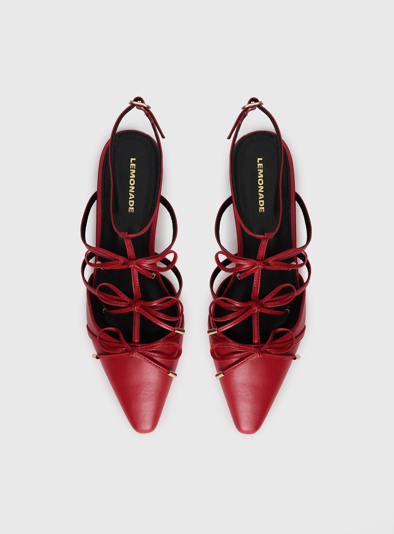 Ballet Club Flats Red