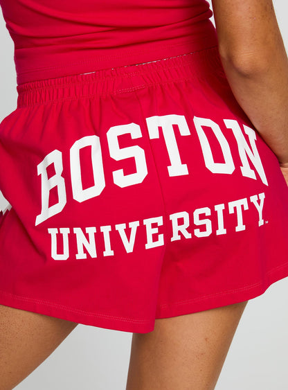 Boston University Soffee Shorts Red
