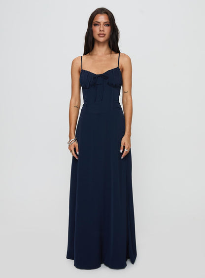 Eleanora Maxi Dress Navy
