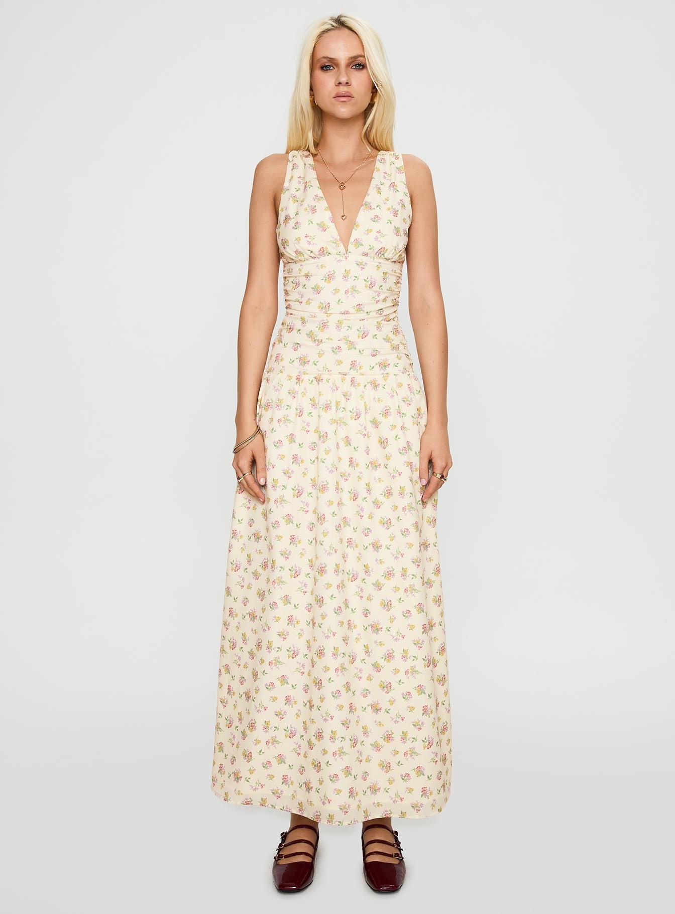 Esthie Maxi Dress Multi Floral