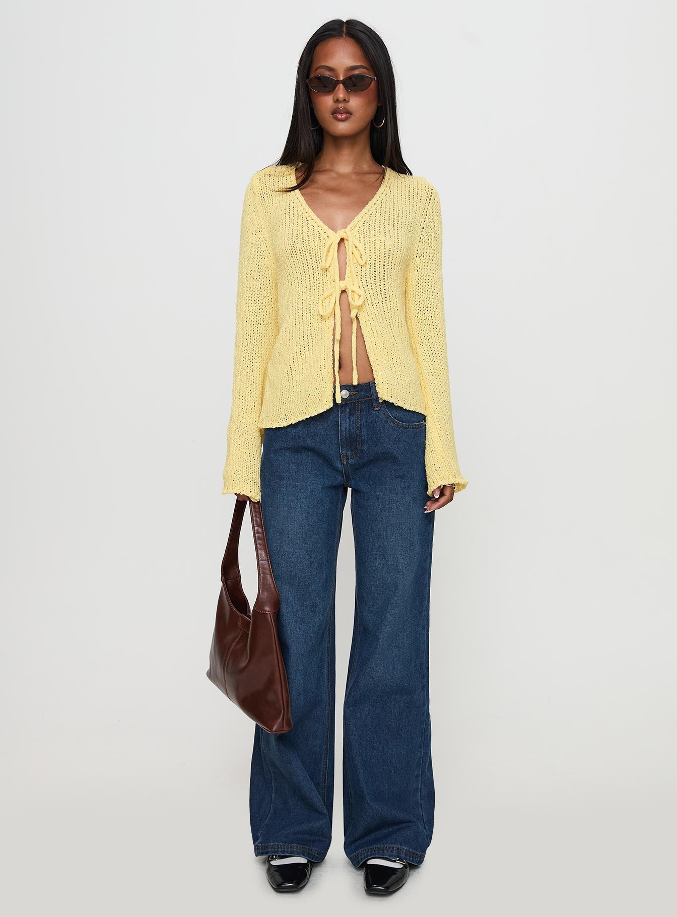 Swain Knit Cardigan Lemon