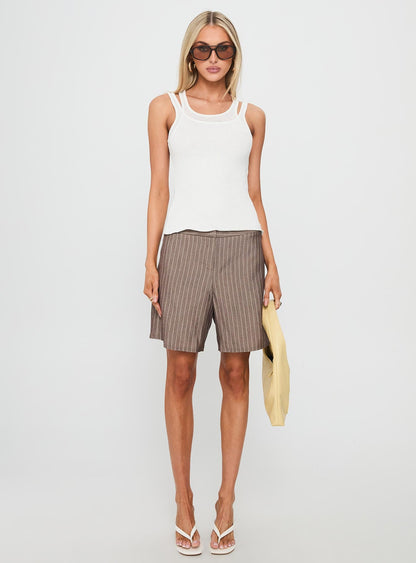 Ceyla Layered Tank White
