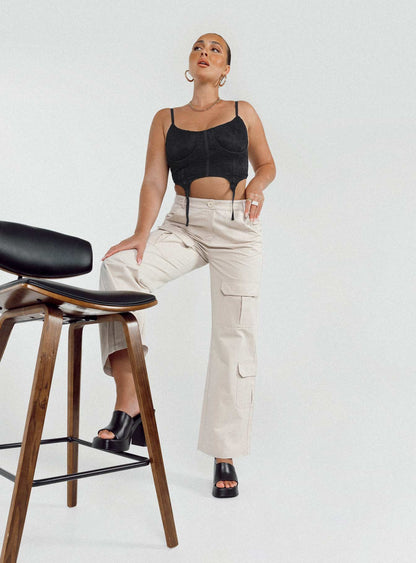 Glenda Pants Beige